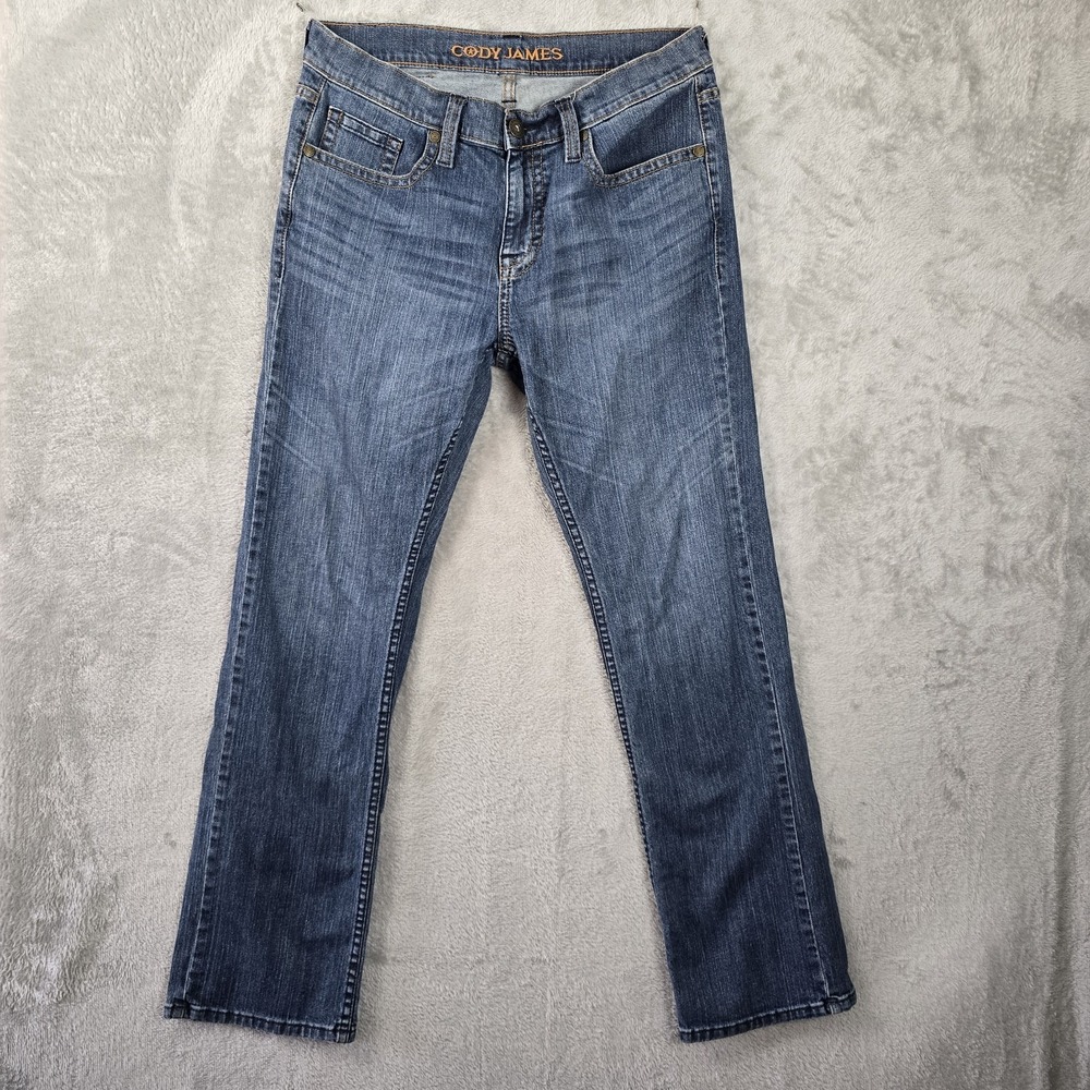 Cody James Mens Straight Leg Jeans  Stretch Denim 32x32 RN138823 Nice Condition
